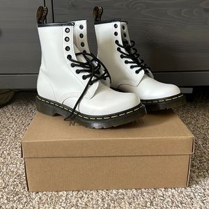 White doc Martens